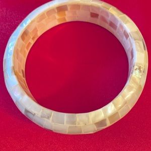 MOTHER OF PEARL MOSAIC BANGLE / BRACELET
